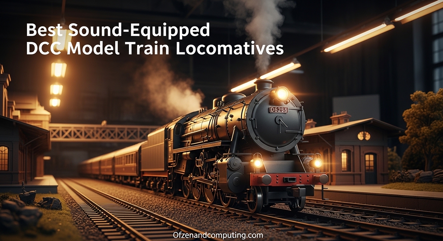Best Sound-Equipped DCC Model Train Locomotives