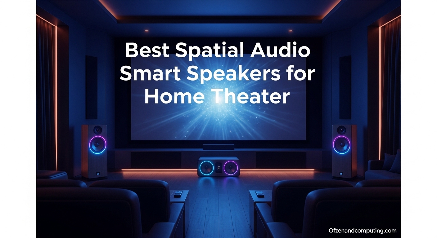 Best Spatial Audio Smart Speakers for Home Theater