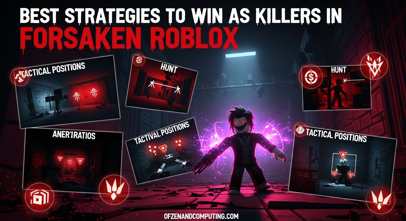 Best Strategies to Win as Killers in Forsaken Roblox