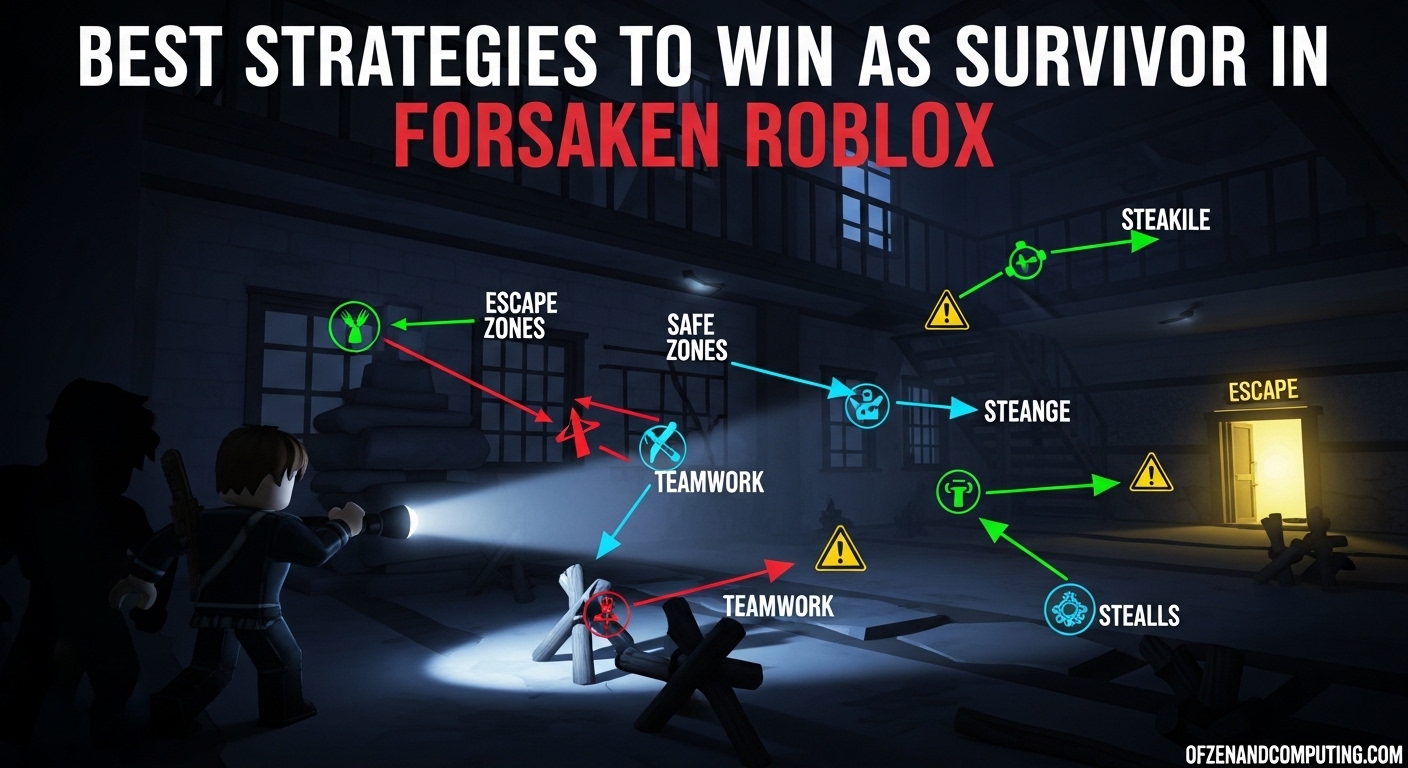 Best Strategies to Win as Survivor in Forsaken Roblox