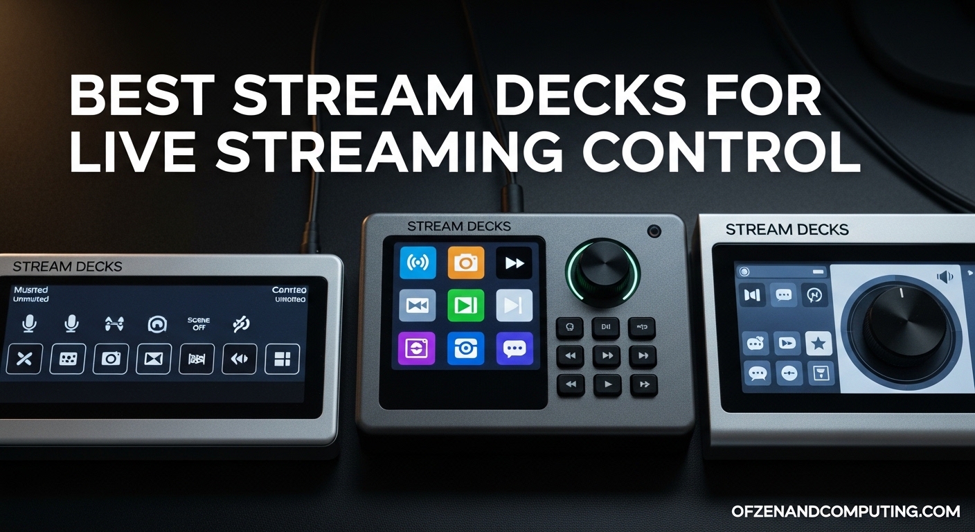 Best Stream Decks for Live Streaming Control