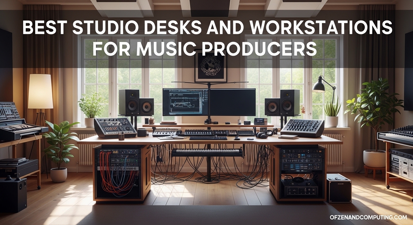 Best Studio Desks and Workstations for Music Producers
