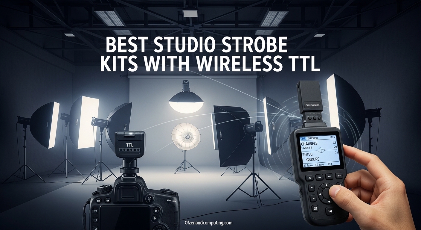Best Studio Strobe Kits with Wireless TTL