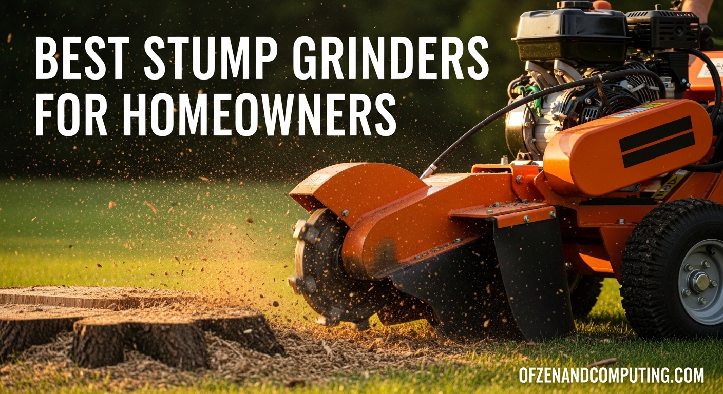 Best Stump Grinders for Homeowners