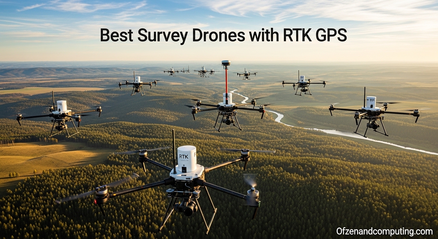Best Survey Drones with RTK GPS