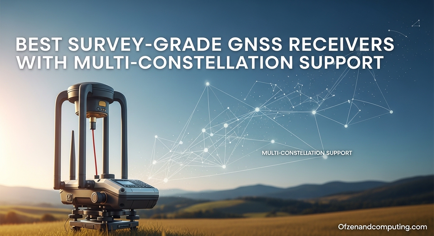Best Survey-Grade GNSS Receivers with Multi-Constellation Support