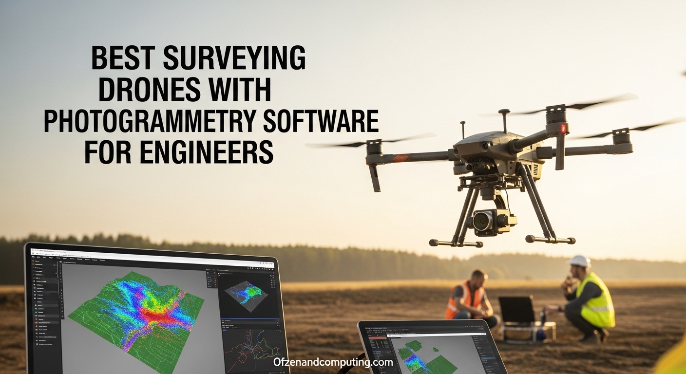 Best Surveying Drones with Photogrammetry Software for Engineers