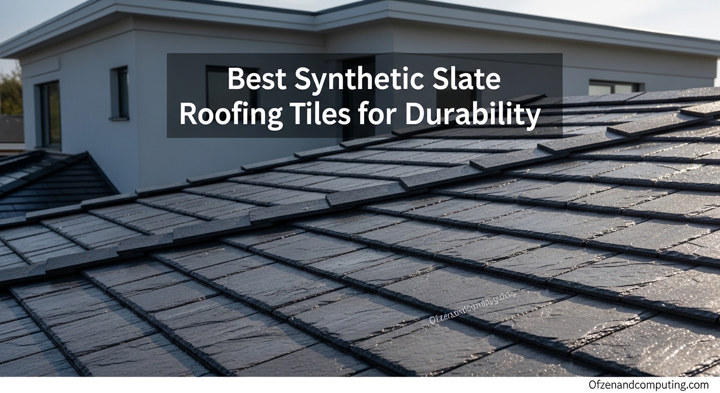 Best Synthetic Slate Roofing Tiles for Durability