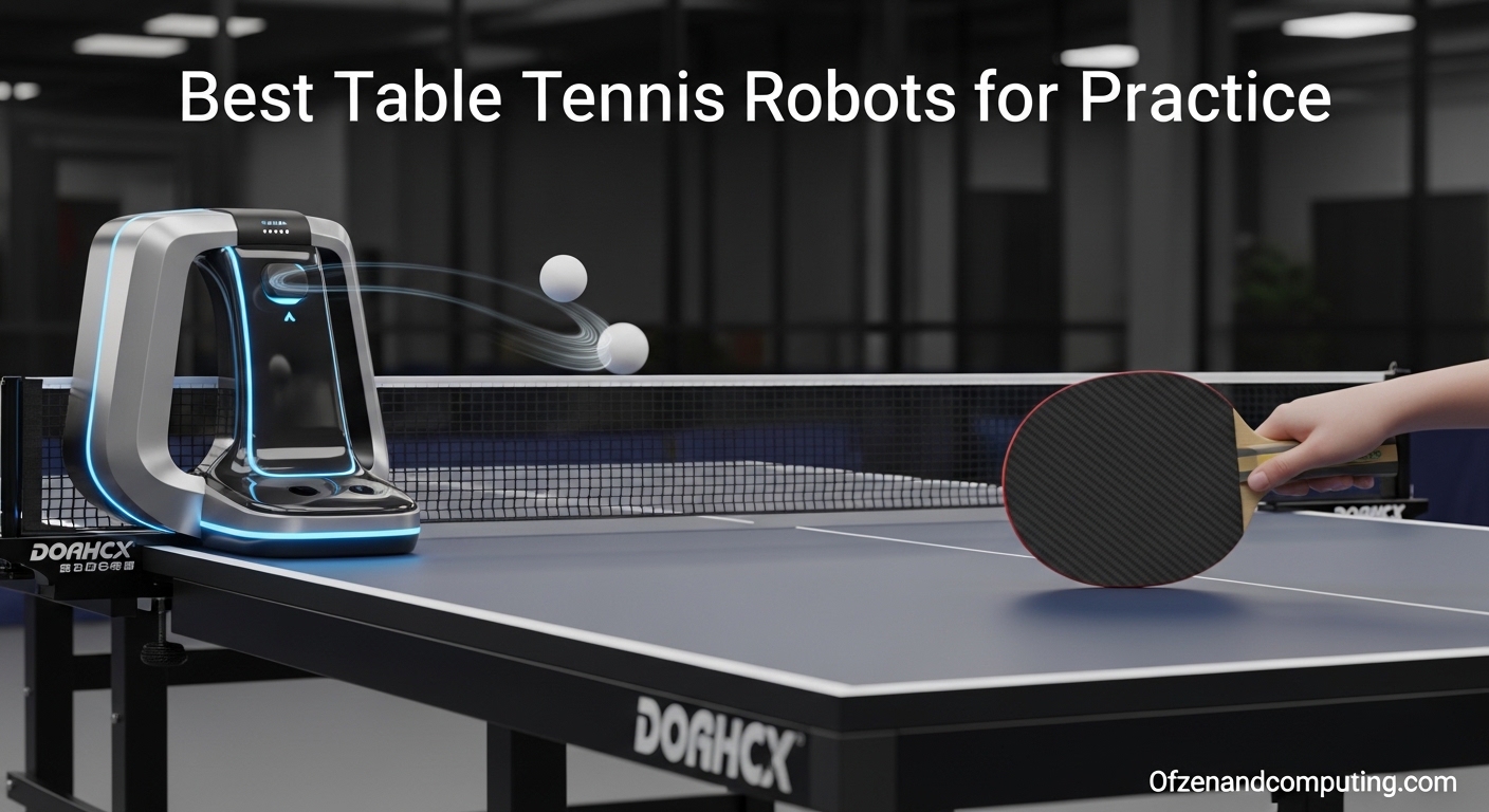 Best Table Tennis Robots for Practice