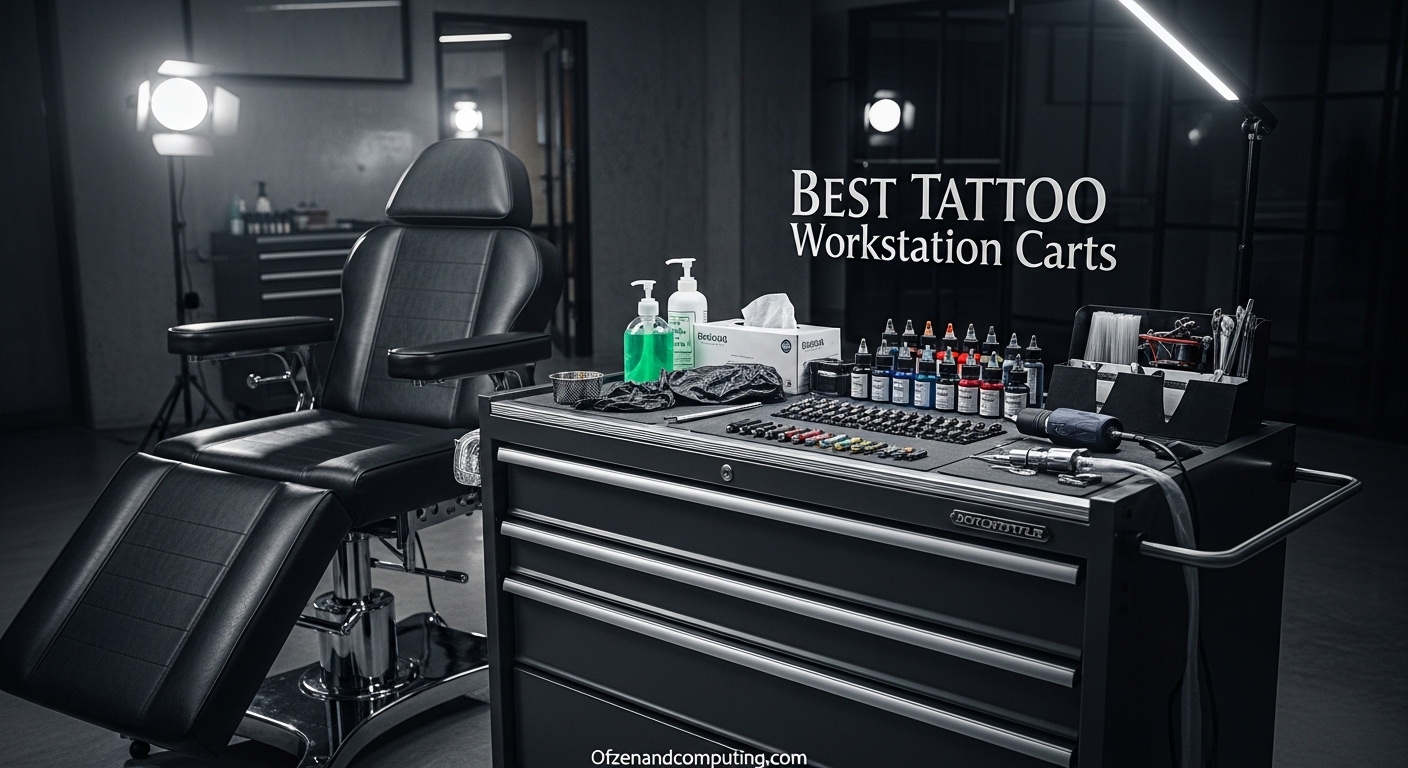 Best Tattoo Workstation Carts