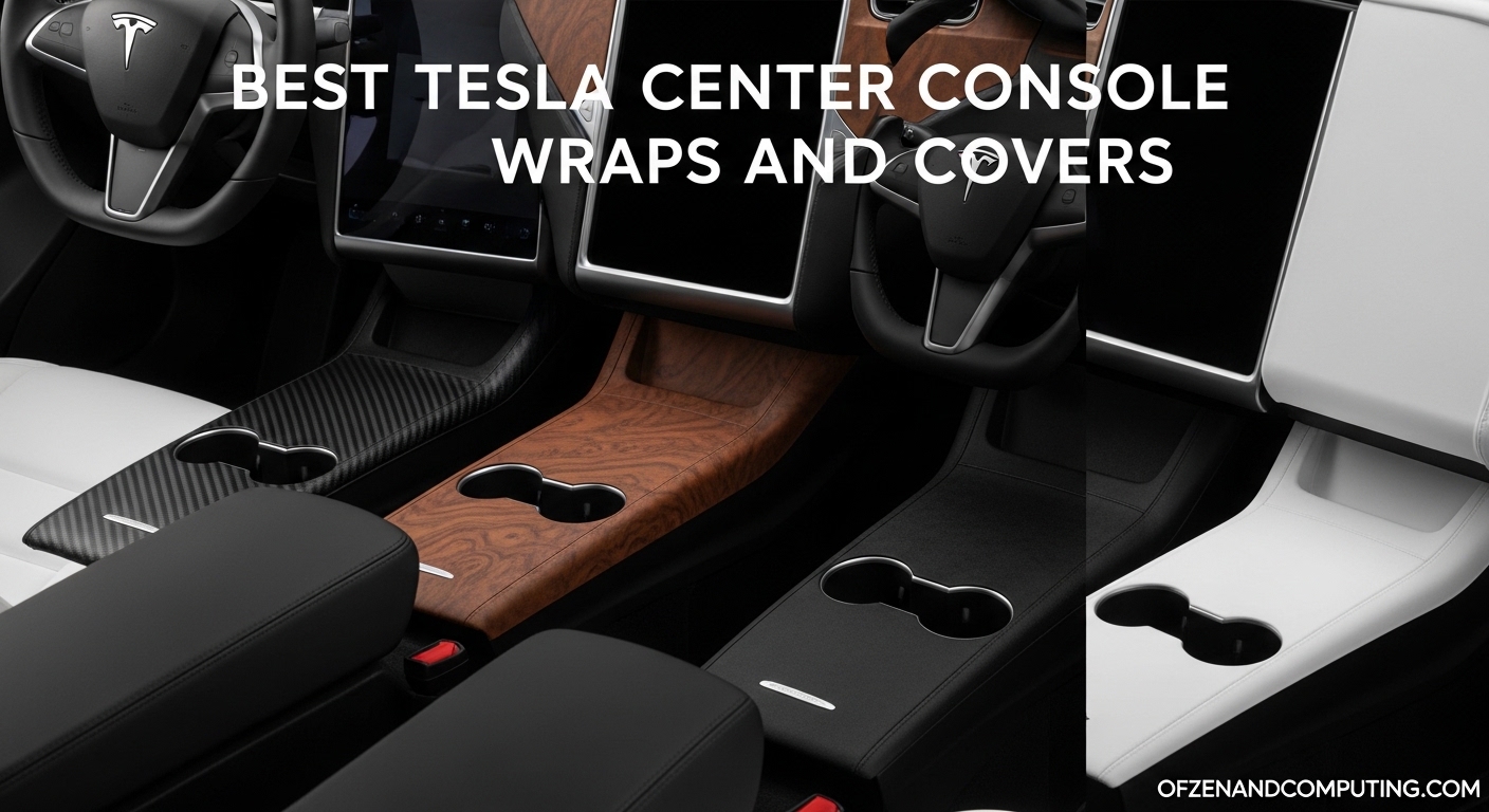 Best Tesla Center Console Wraps and Covers