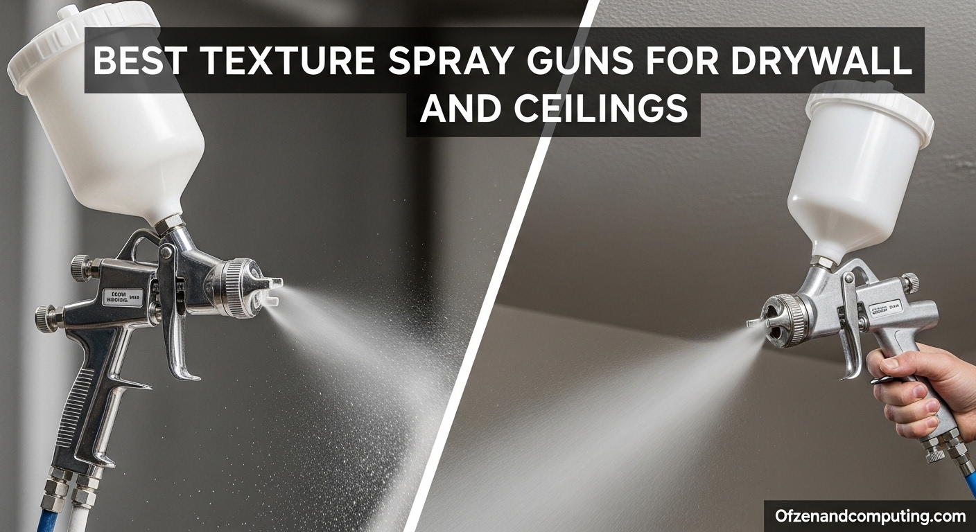 Best Texture Spray Guns for Drywall and Ceilings