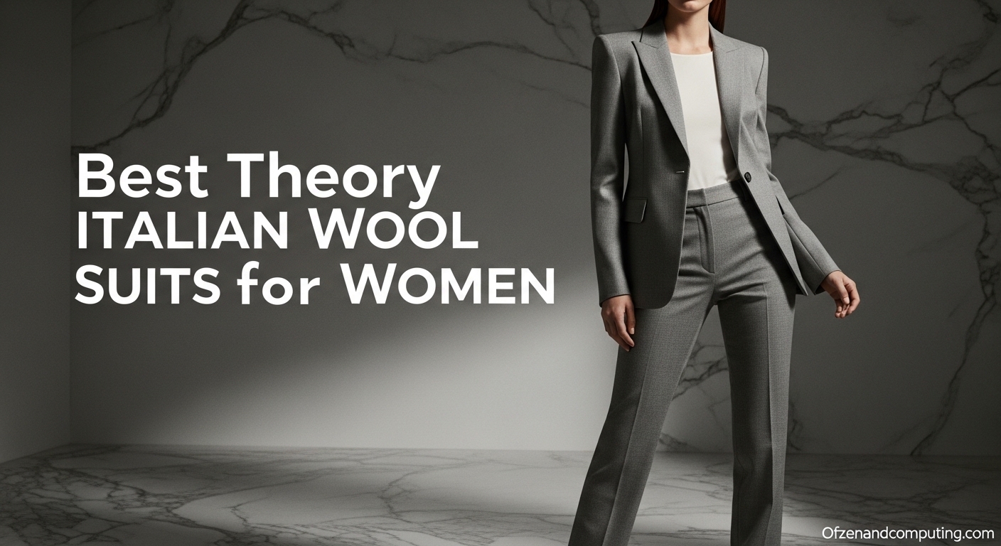 Best Theory Italian Wool Suits for Women