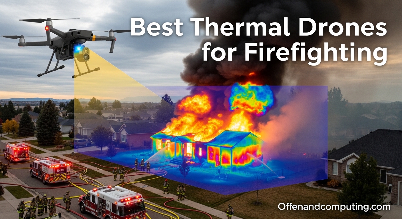 Best Thermal Drones for Firefighting