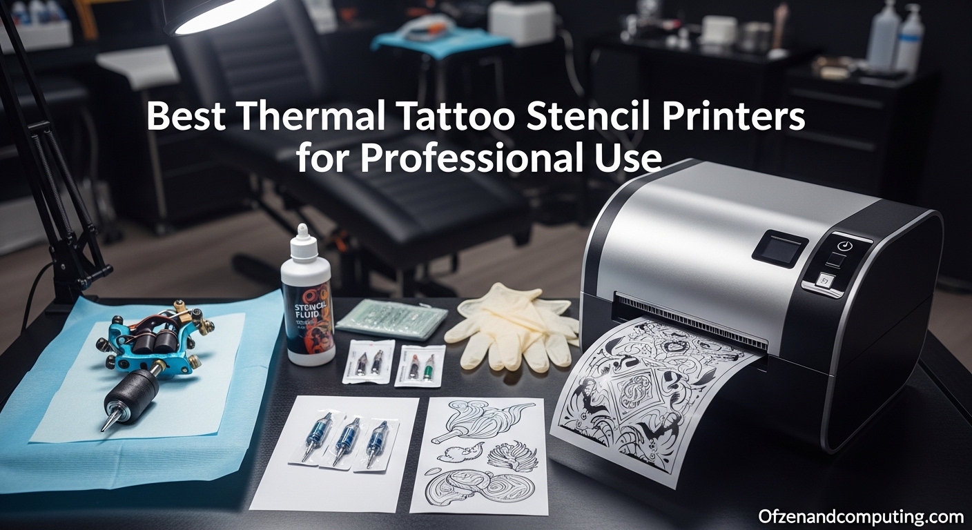 Best Thermal Tattoo Stencil Printers for Professional Use