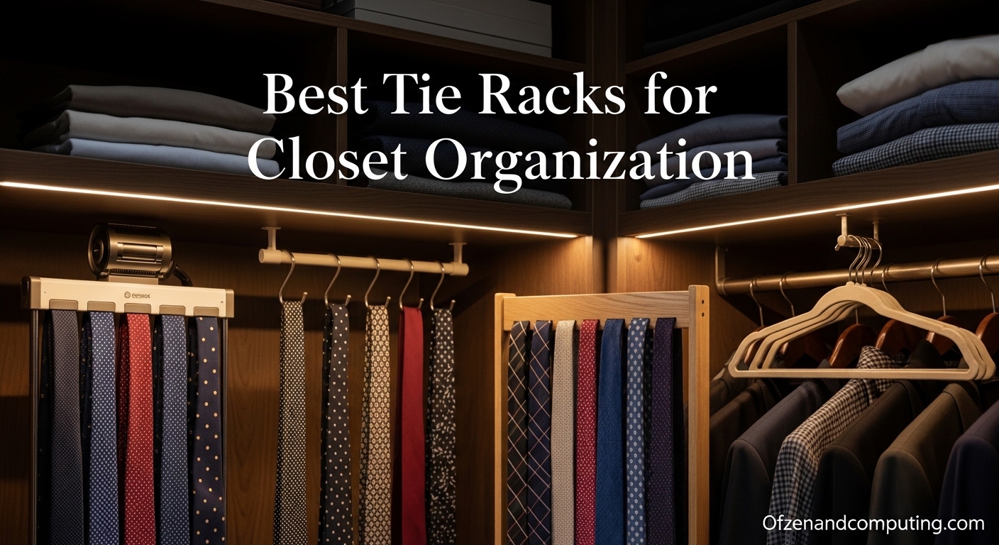 Best Tie Racks for Closet Organization