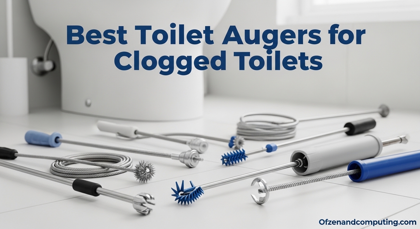 Best Toilet Augers for Clogged Toilets