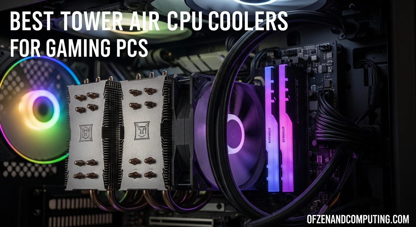 Best Tower Air CPU Coolers for Gaming PCs