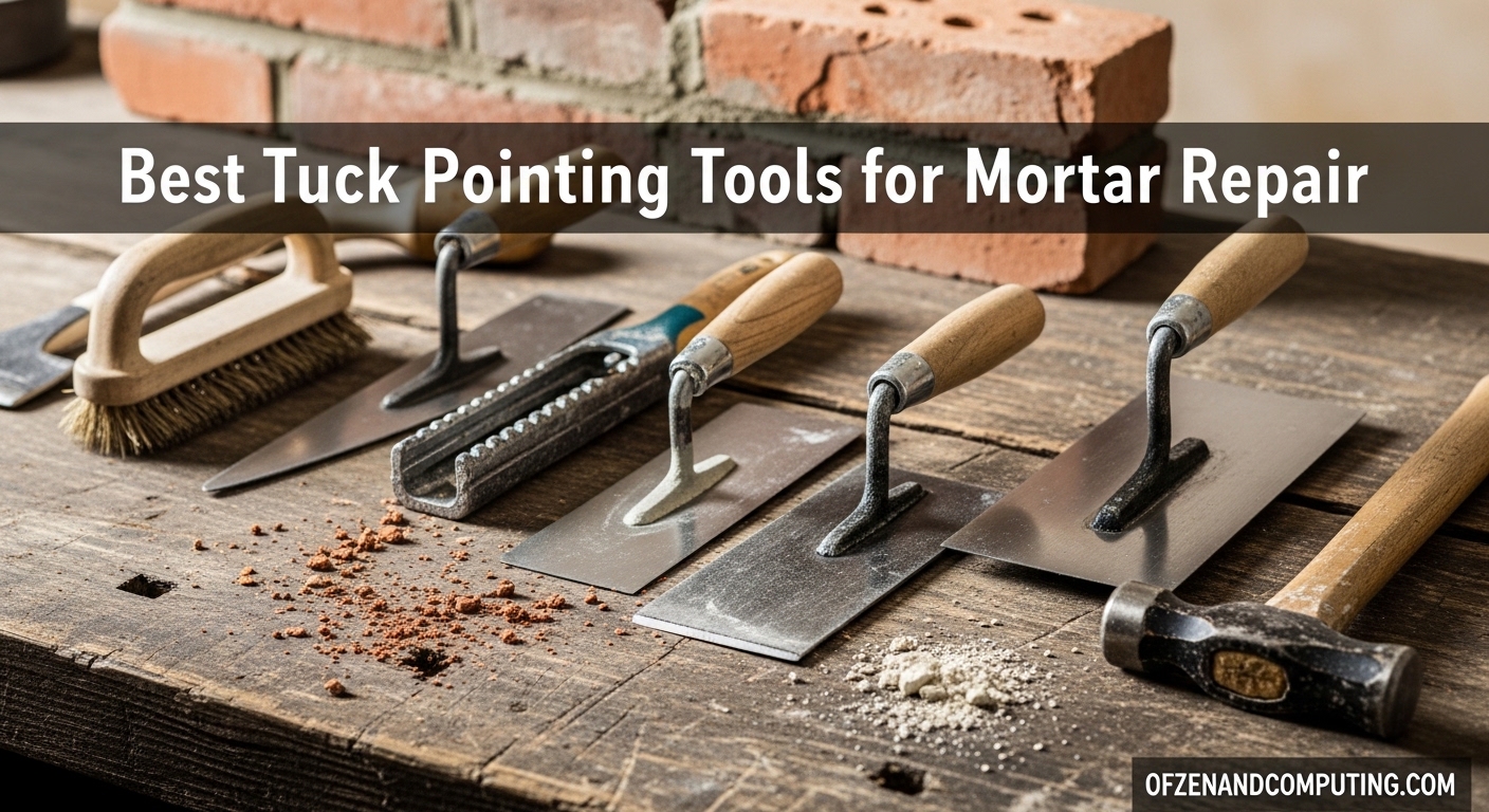 Best Tuck Pointing Tools for Mortar Repair
