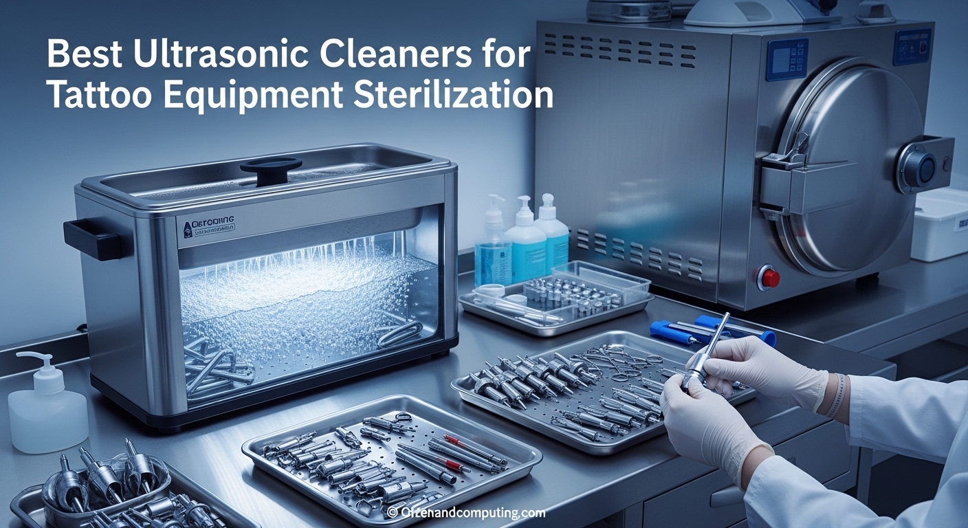 Best Ultrasonic Cleaners for Tattoo Equipment Sterilization