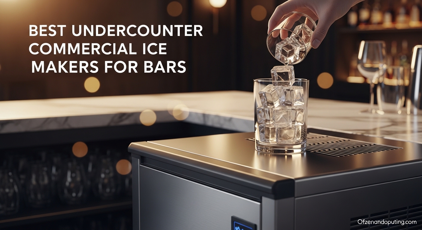 Best Undercounter Commercial Ice Makers for Bars