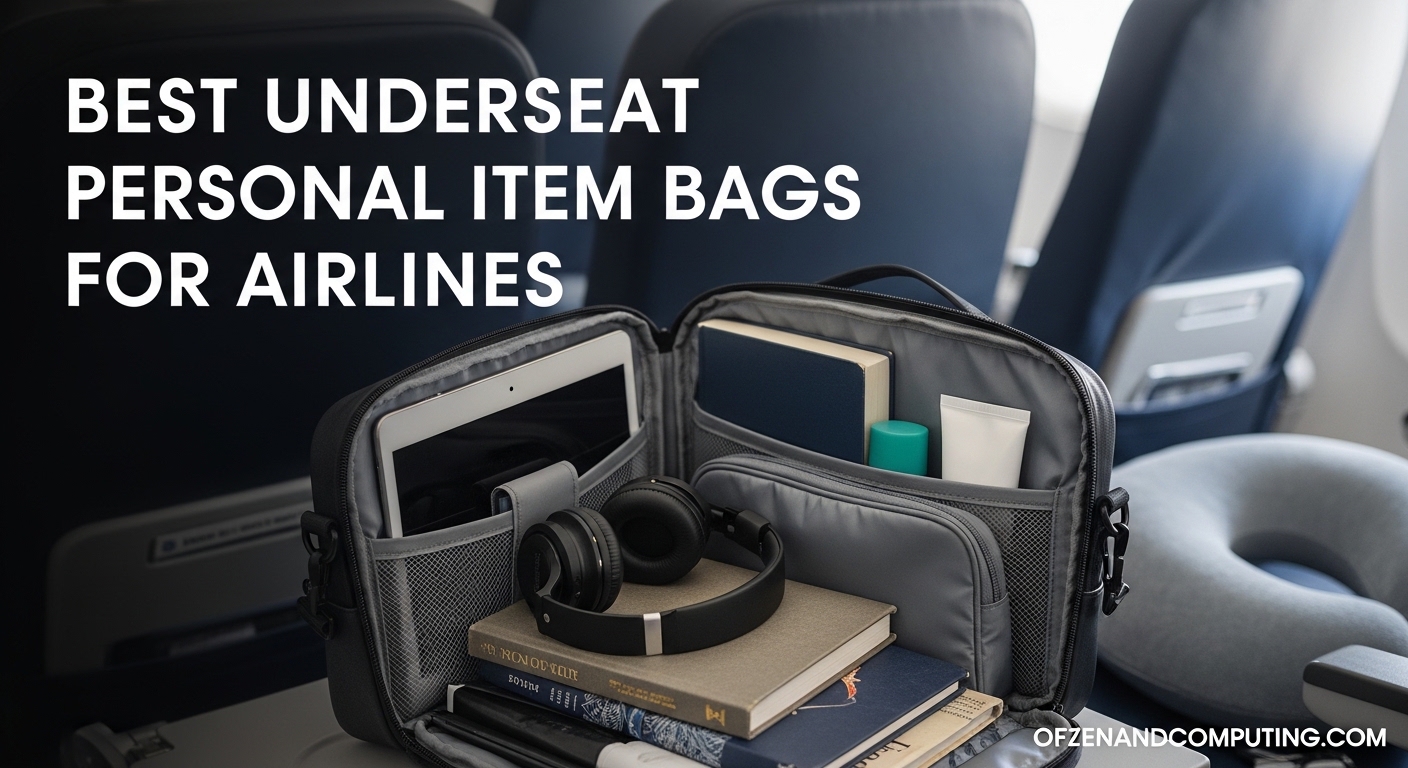 Best Underseat Personal Item Bags for Airlines