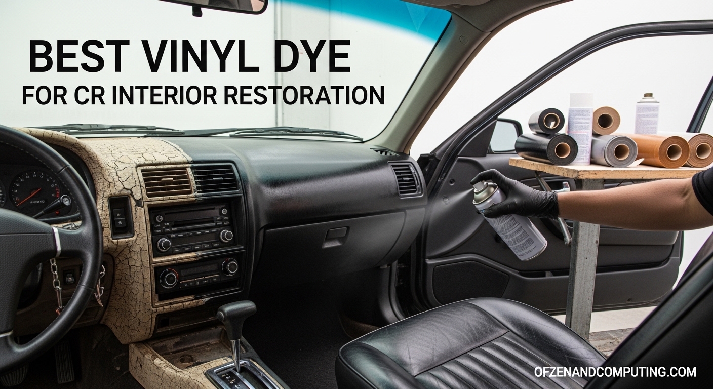 Best Vinyl Dye for Car Interior Restoration