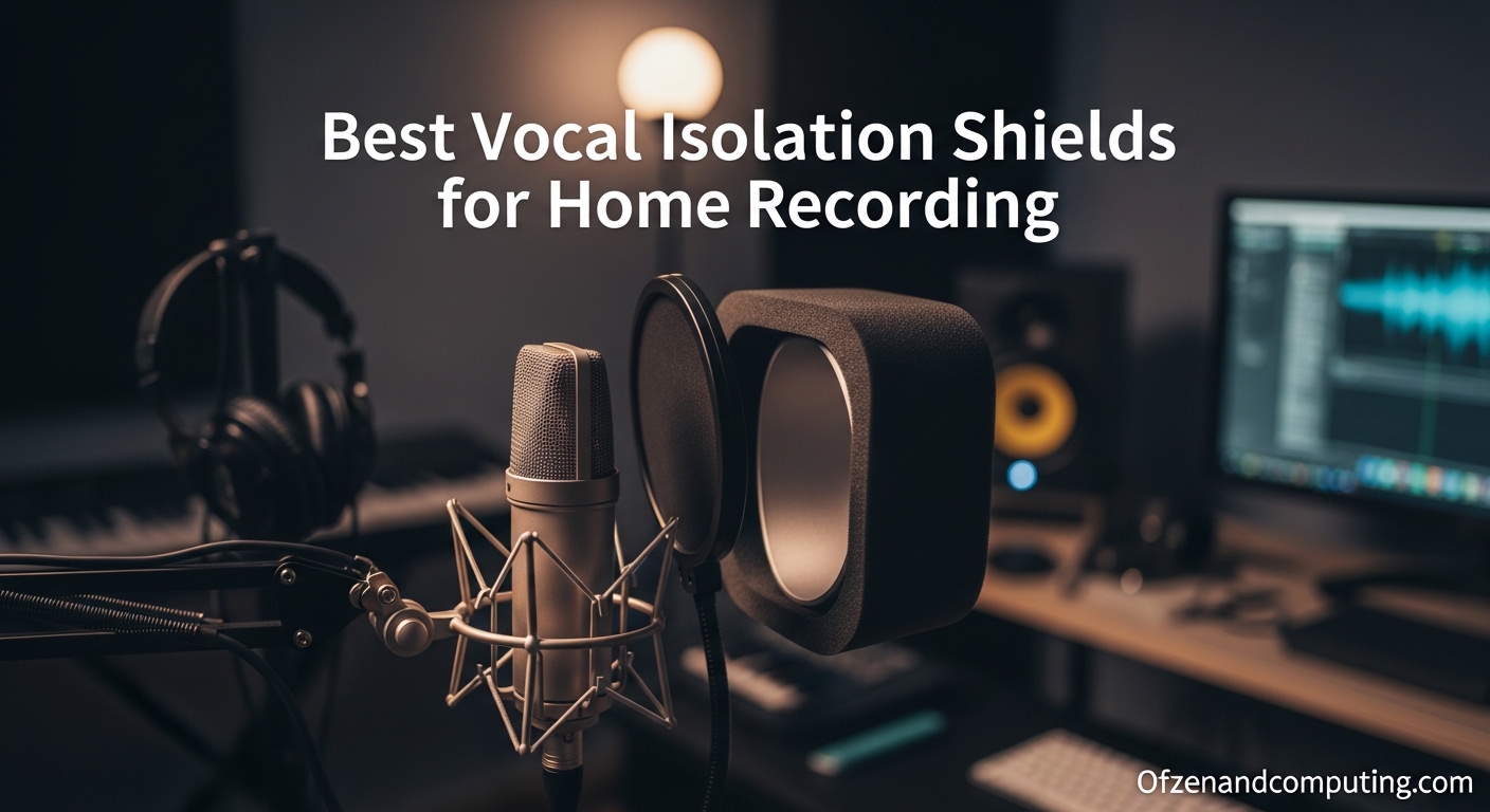 Best Vocal Isolation Shields for Home Recording