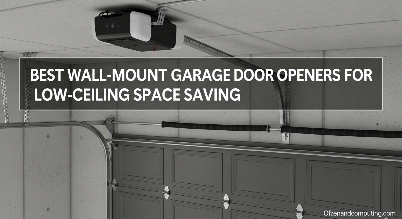 Best Wall-Mount Garage Door Openers for Low-Ceiling Space Saving