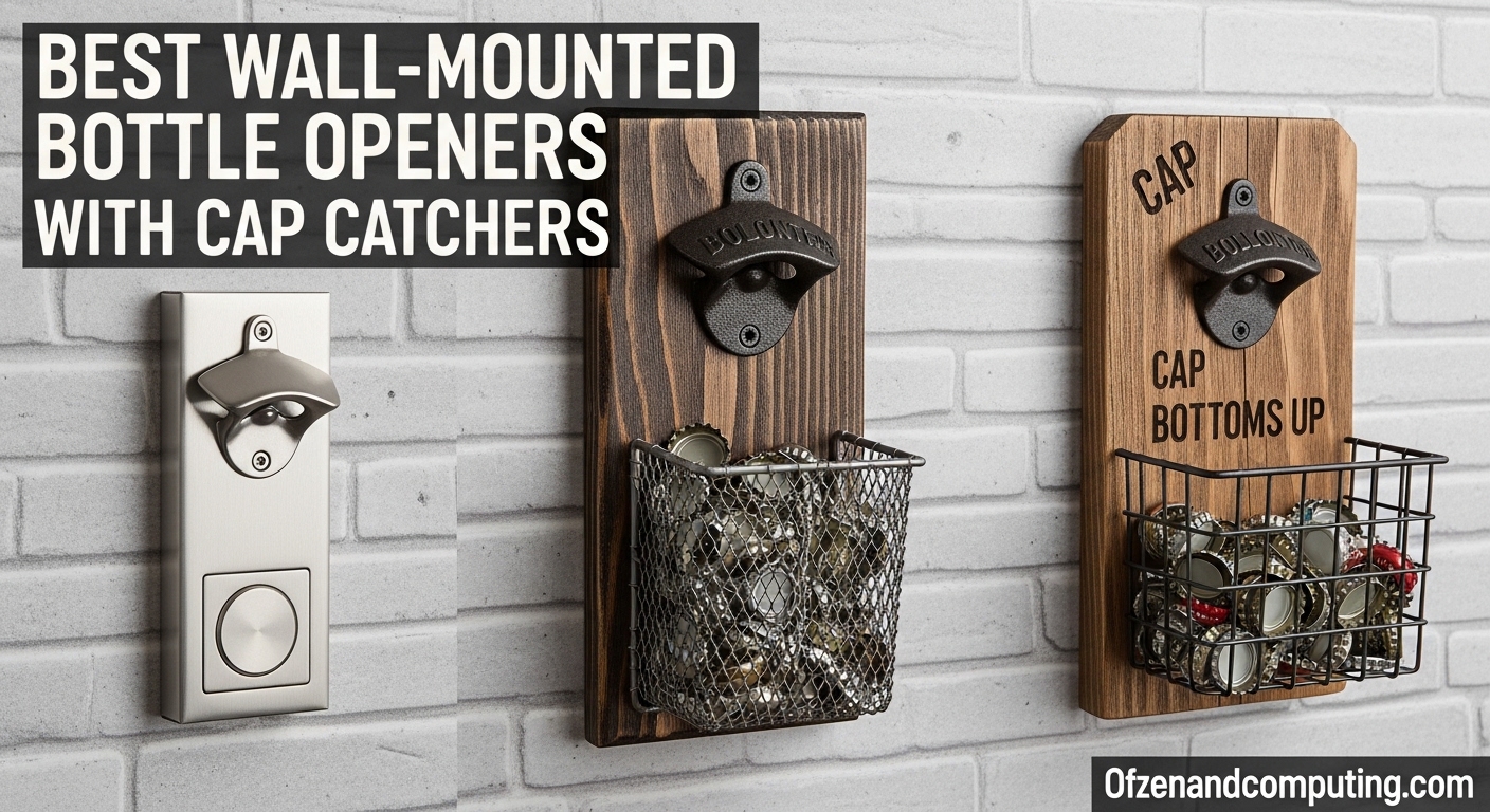 Best Wall-Mounted Bottle Openers with Cap Catchers