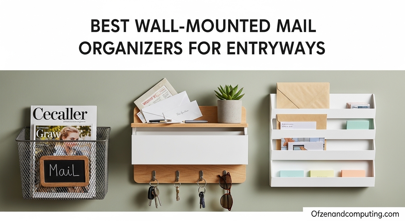 Best Wall-Mounted Mail Organizers for Entryways