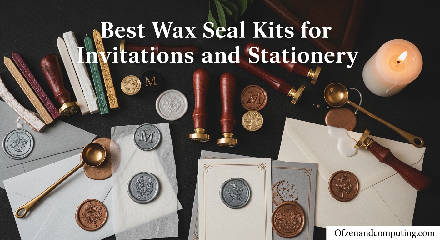 Best Wax Seal Kits for Invitations and Stationery