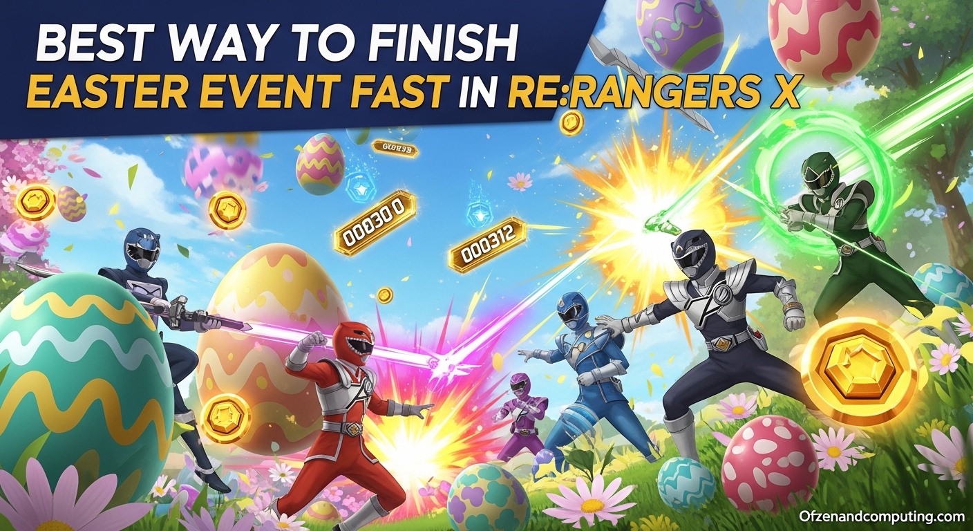 Best Way to Finish Easter Event Fast in Re:Rangers