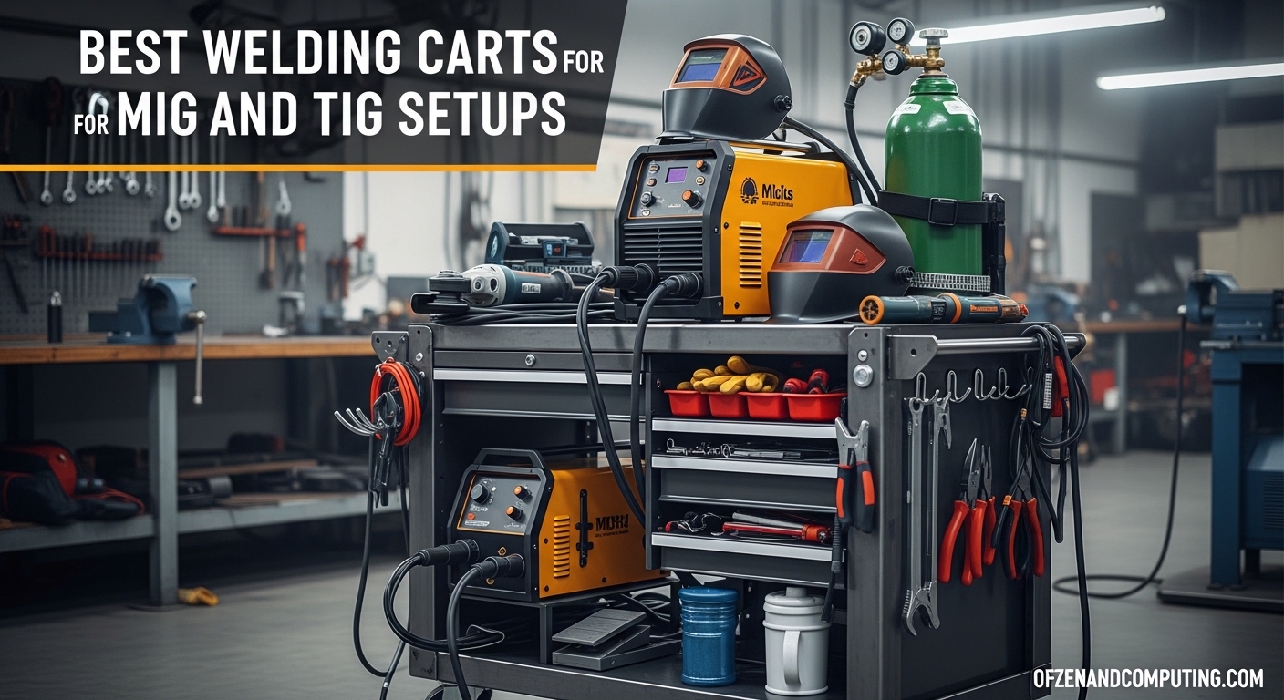 Best Welding Carts for MIG and TIG Setups