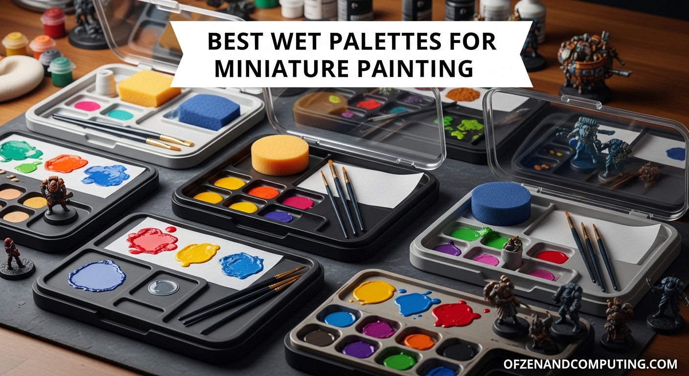 Best Wet Palettes for Miniature Painting