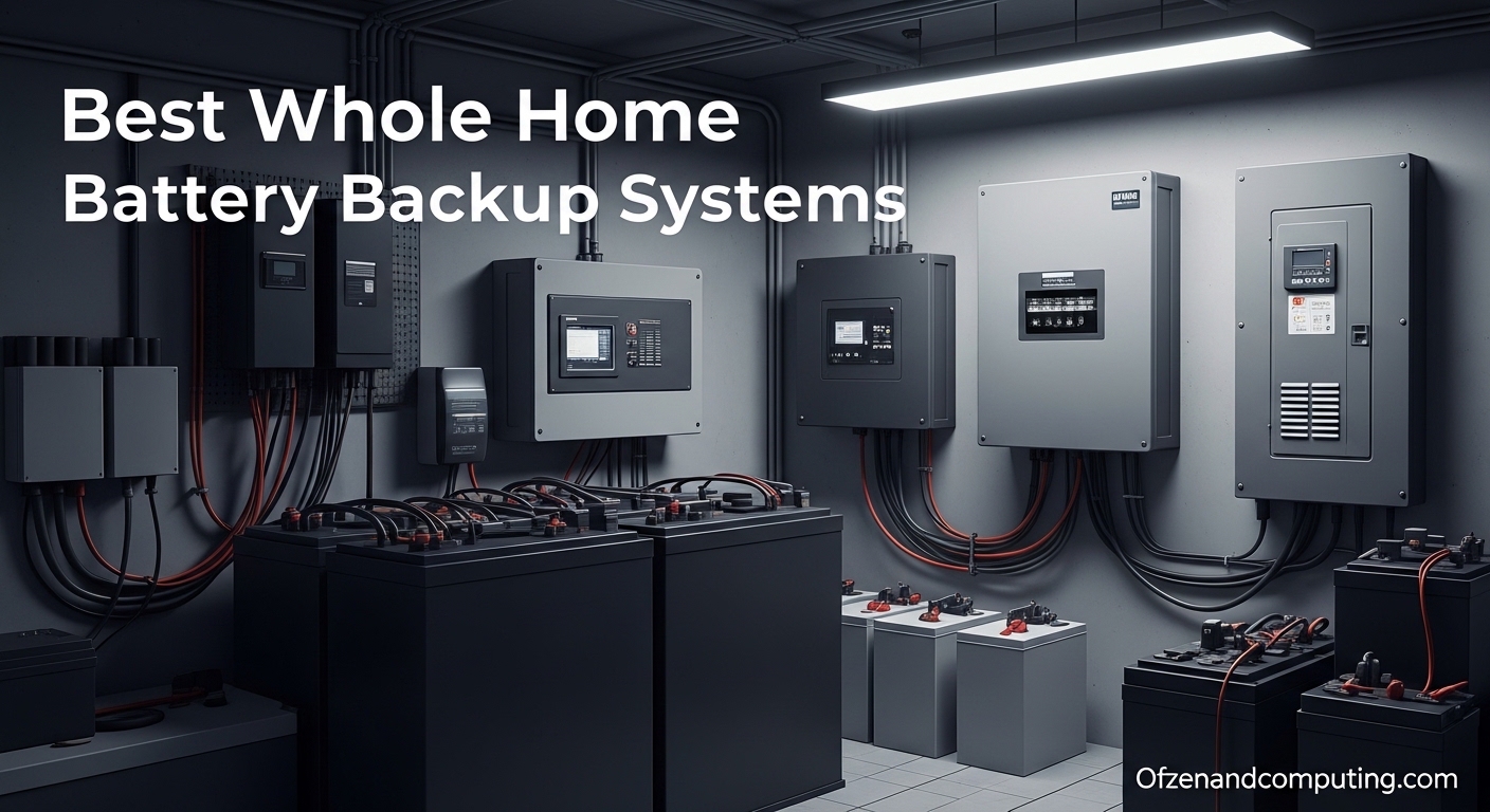 Best Whole Home Battery Backup Systems