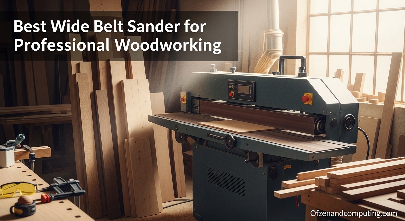 Best Wide Belt Sander for Professional Woodworking