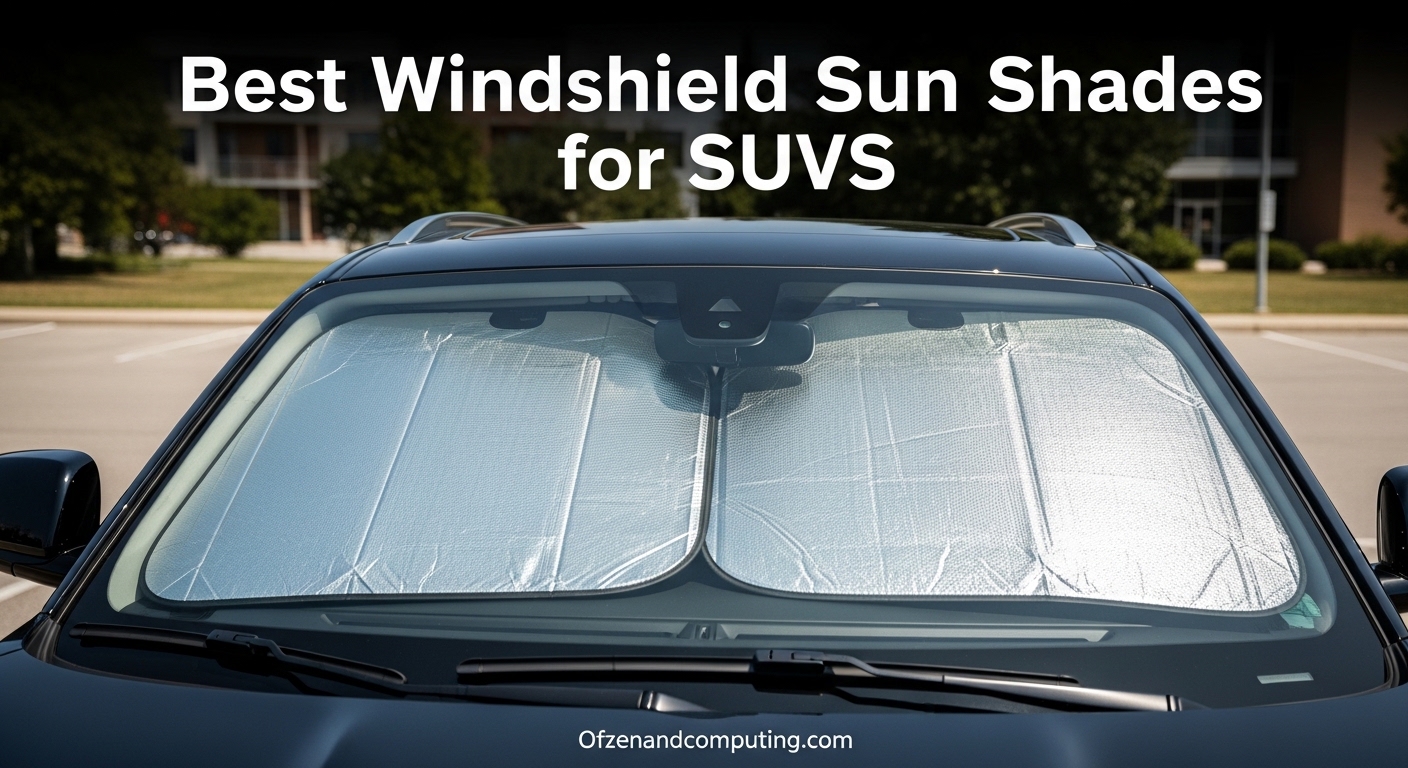 Best Windshield Sun Shades for SUVs