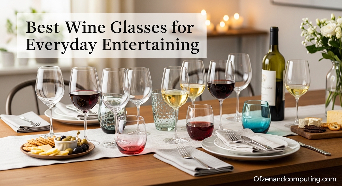 Best Wine Glasses for Everyday Entertaining
