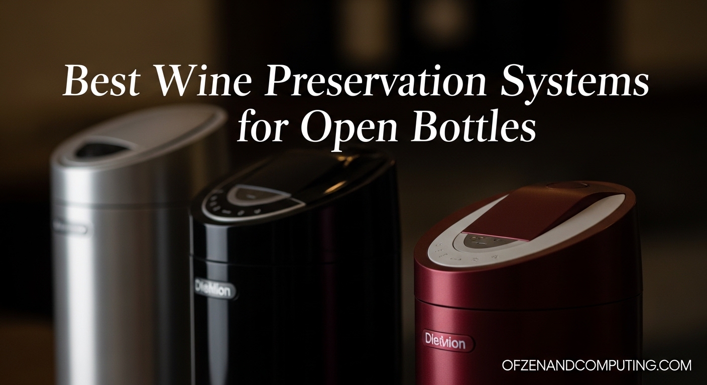 Best Wine Preservation Systems for Open Bottles