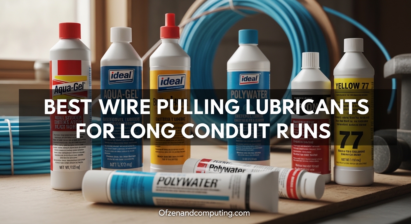 Best Wire Pulling Lubricants for Long Conduit Runs