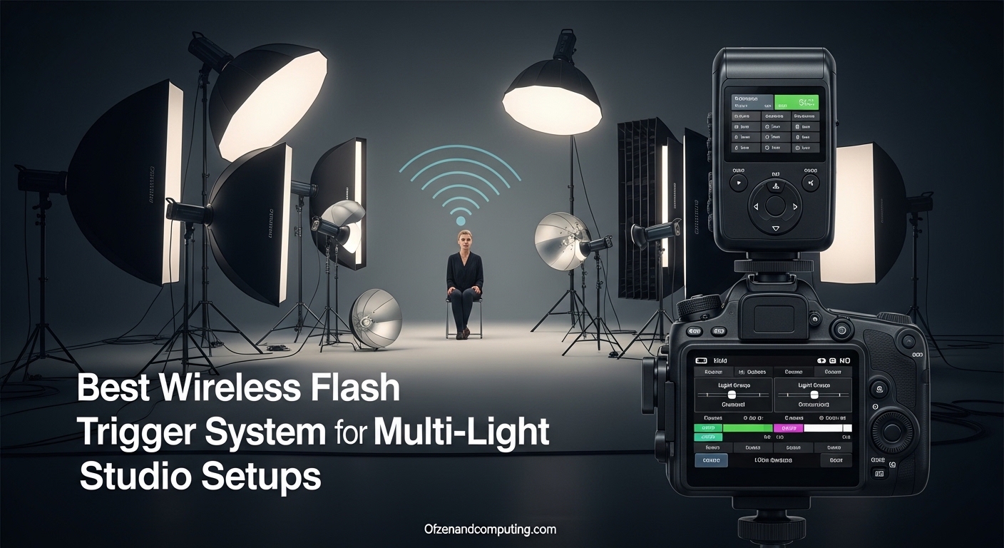 Best Wireless Flash Trigger Systems for Multi-Light Studio Setups
