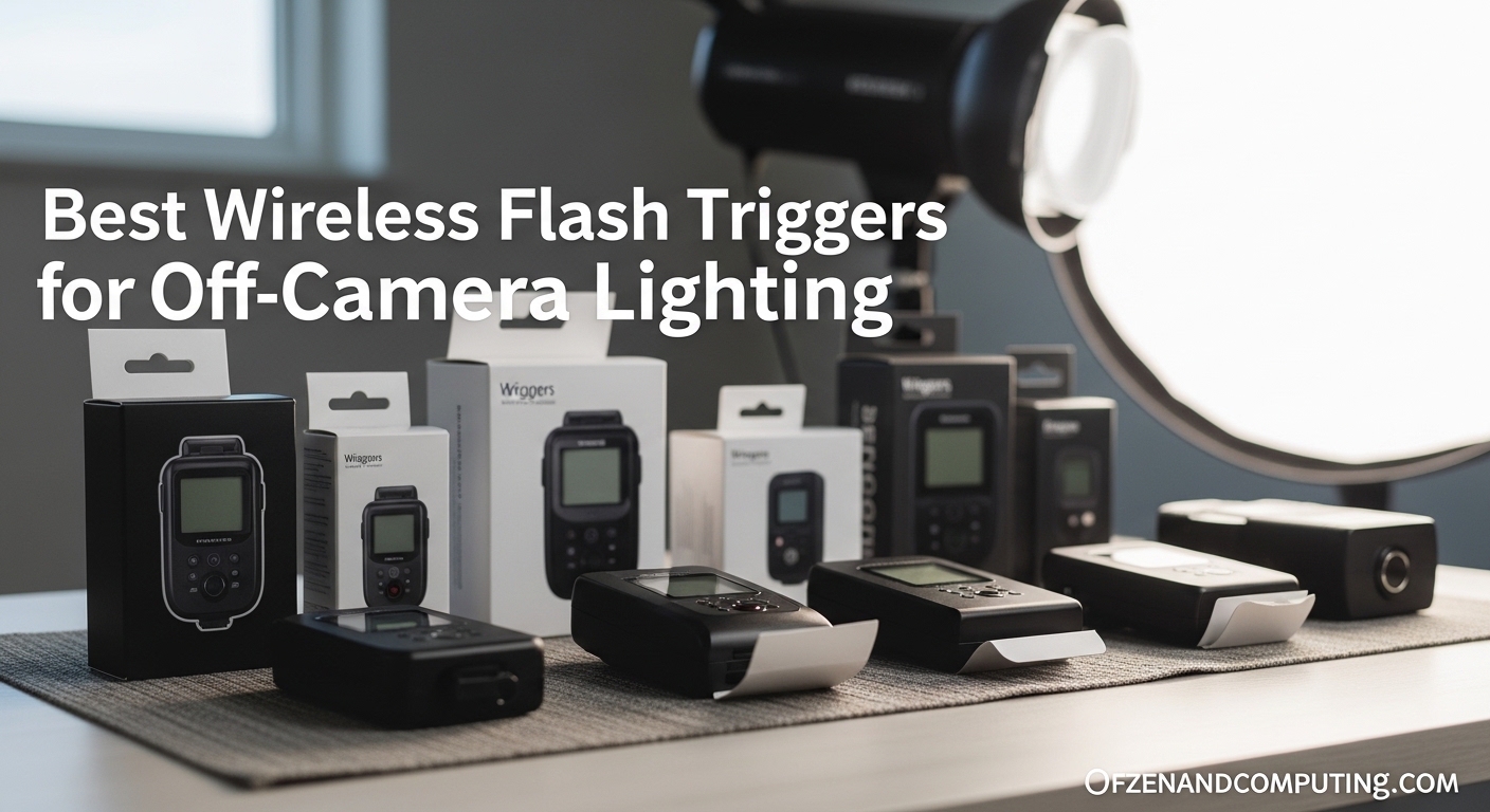 Best Wireless Flash Triggers for Off-Camera Lighting