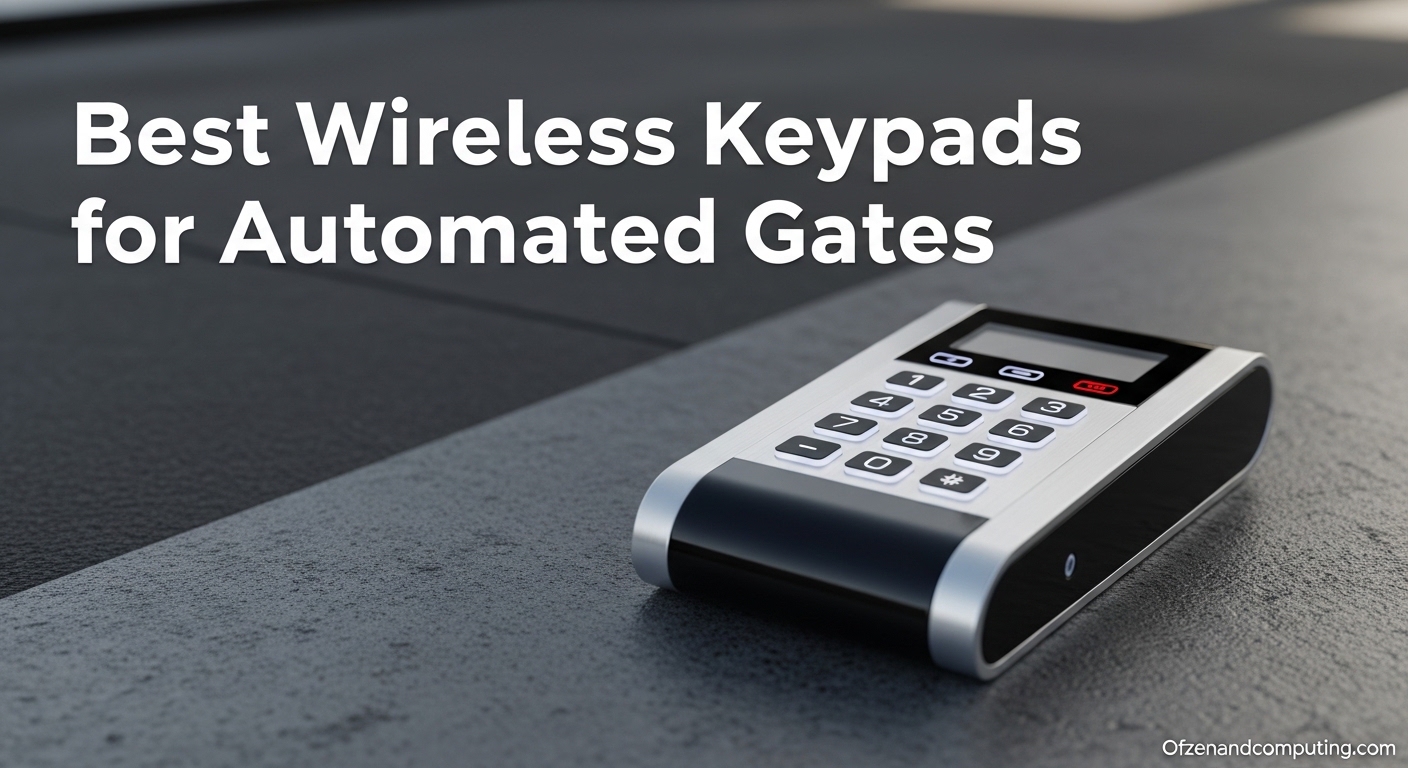 Best Wireless Keypads for Automated Gates