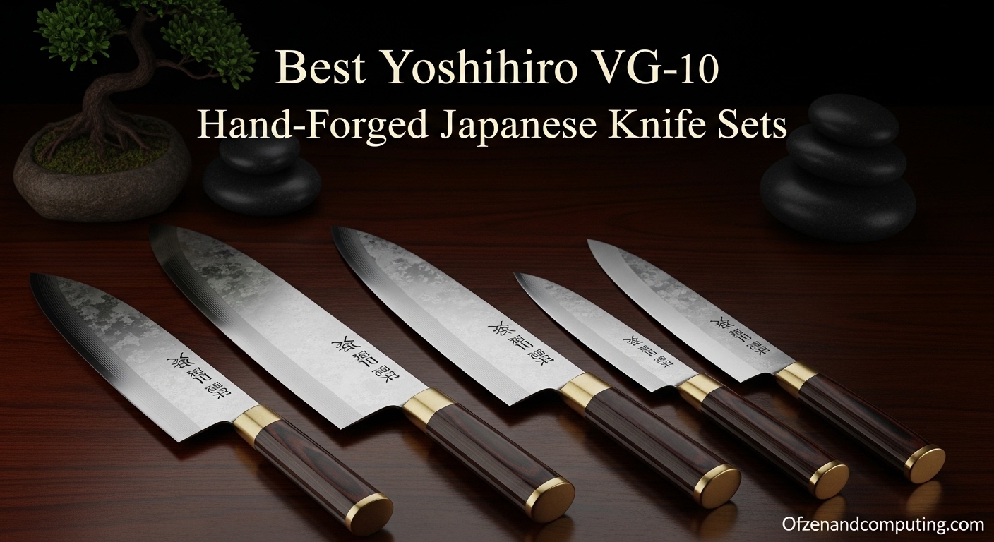 Best Yoshihiro VG-10 Hand-Forged Japanese Knife Sets