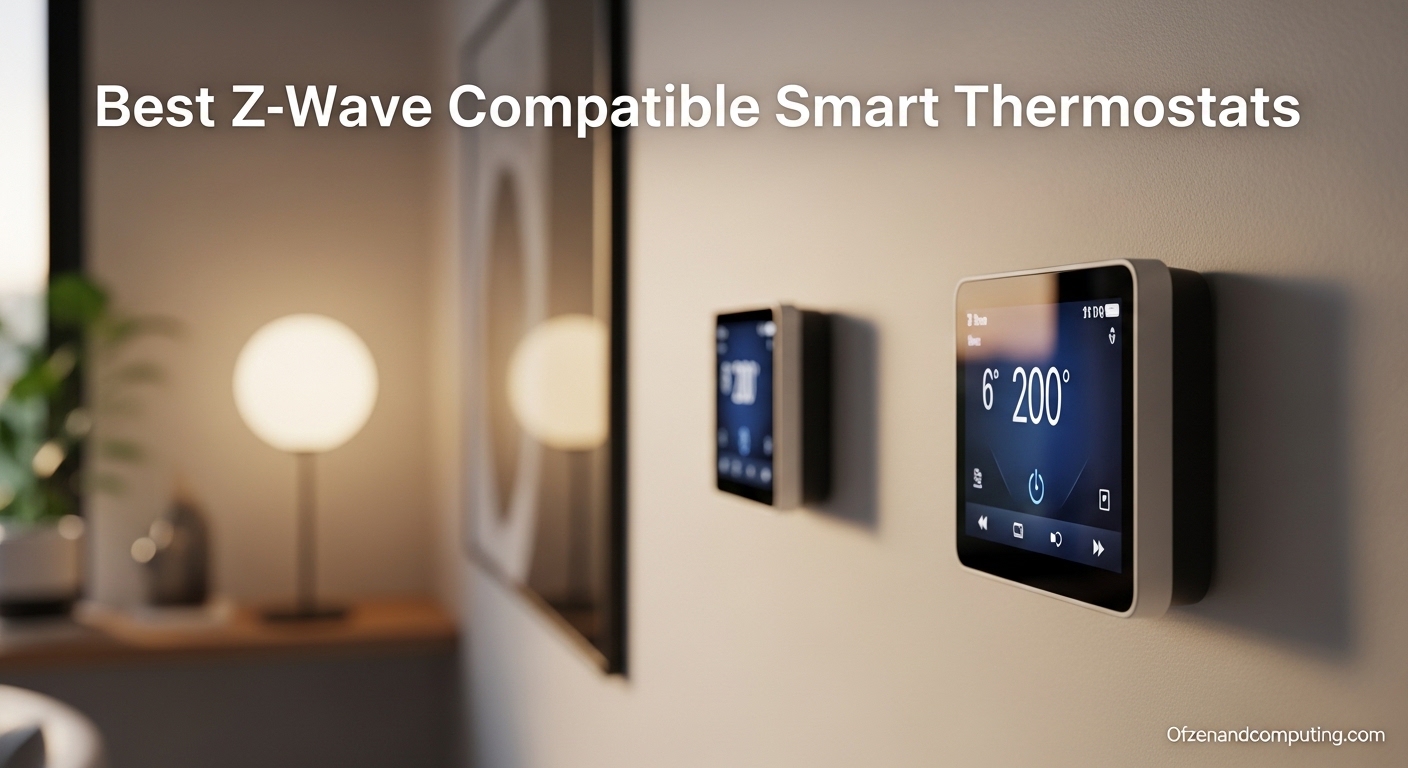 Best Z-Wave Compatible Smart Thermostats
