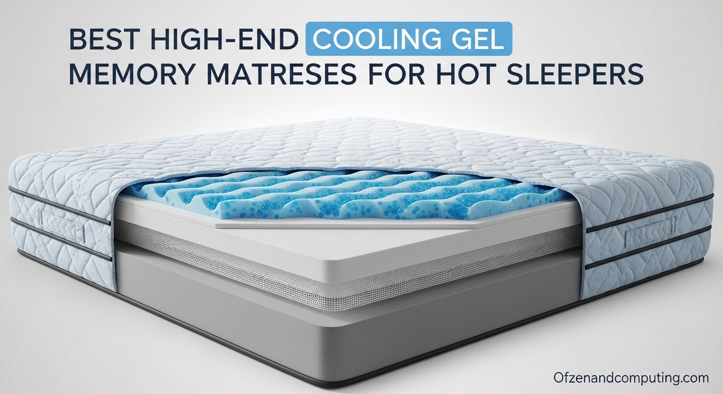 Best High-End Cooling Gel Memory Foam Mattresses for Hot Sleepers