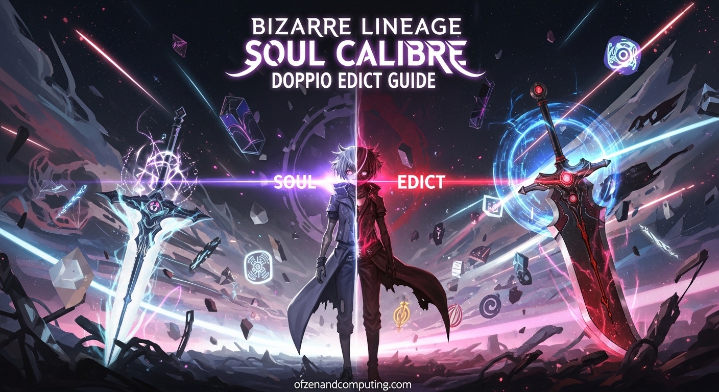 Bizarre Lineage Soul Calibre Doppio Edict Guide