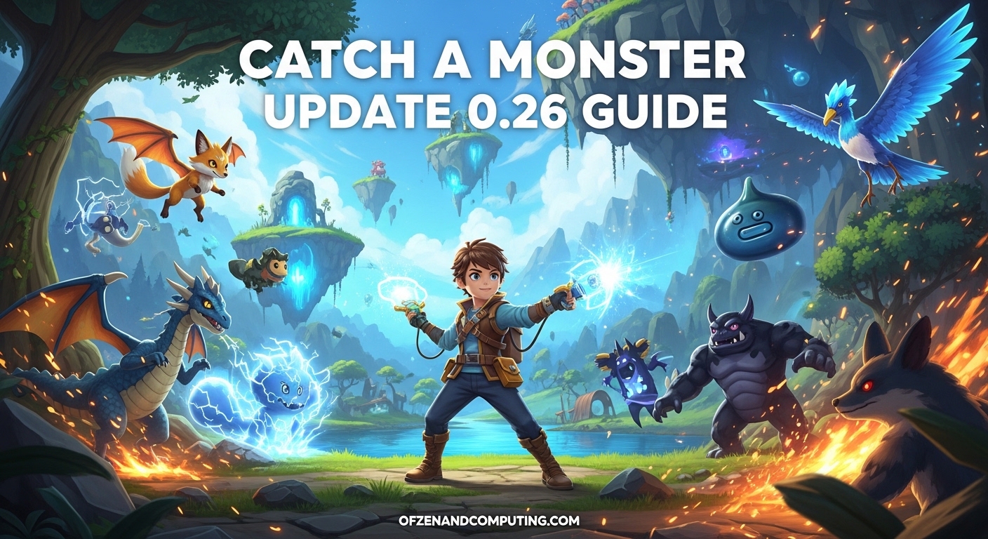 Catch A Monster Update 0.26 Guide