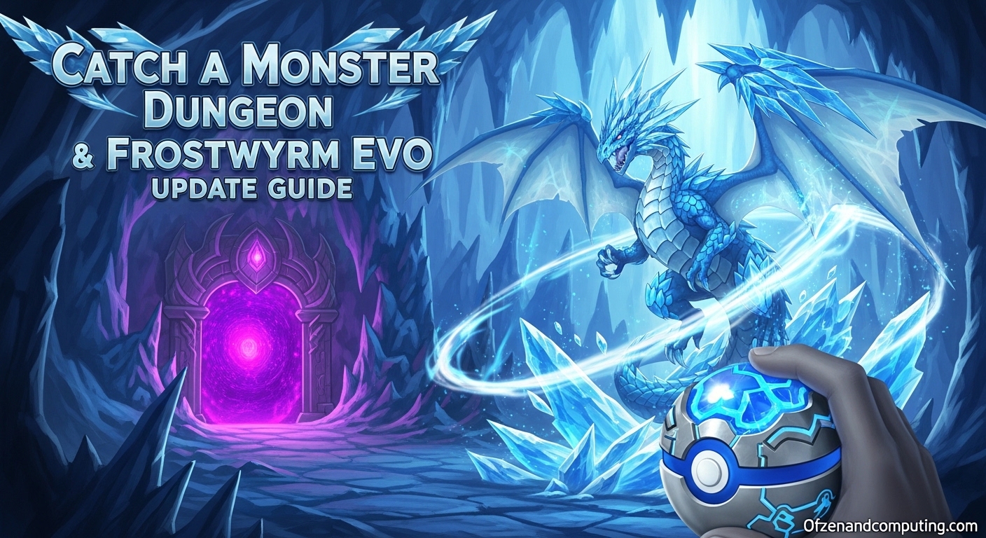 Catch a Monster Dungeon & Frostwyrm EVO Update Guide